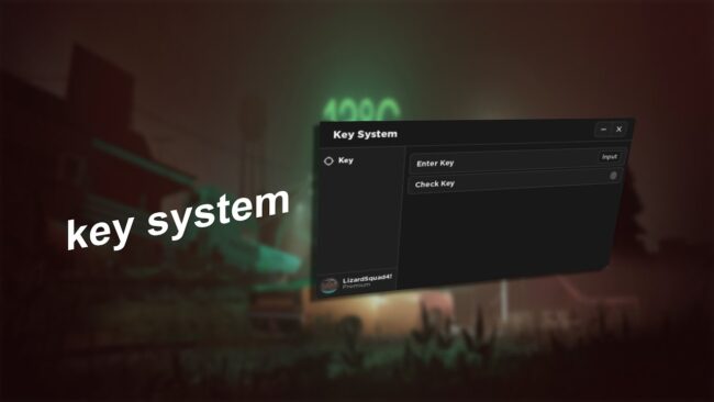 key system in roblox
