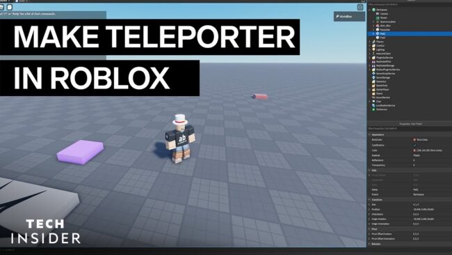 make teleporter in roblox