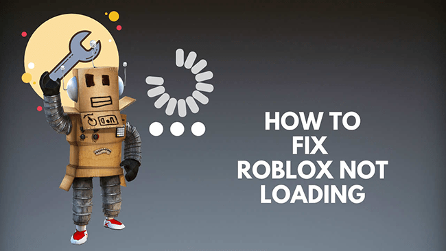 roblox not loading