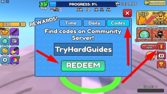 roblox skateboard games codes